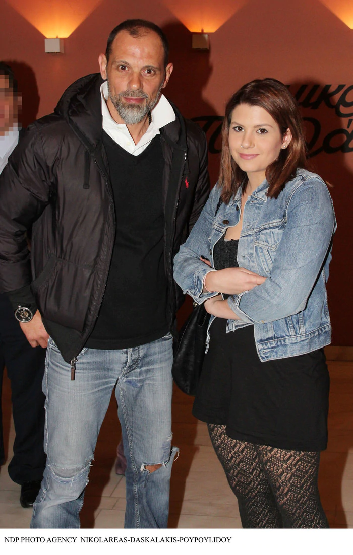 Με την κόρη του Μελίτα