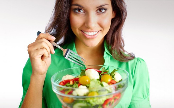 δίαιτα σαλάτας υγιεινή διατροφή για απώλεια βάρους