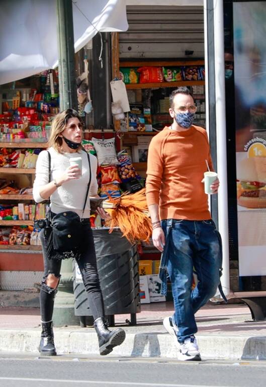 Πάνος Μουζουράκης και Τζίνα Βαρελά