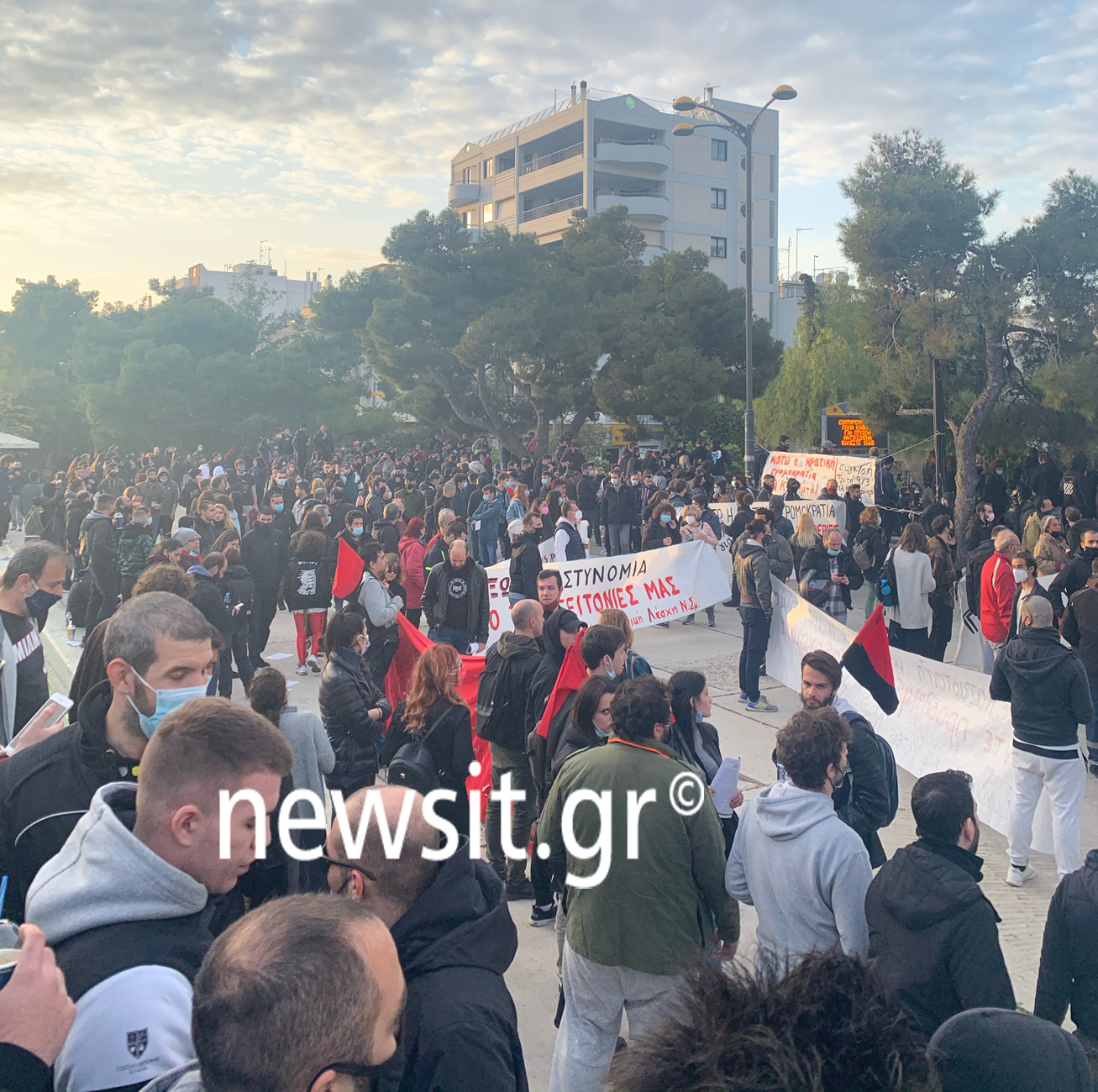 πορεία κατά της αστυνομικής βίας