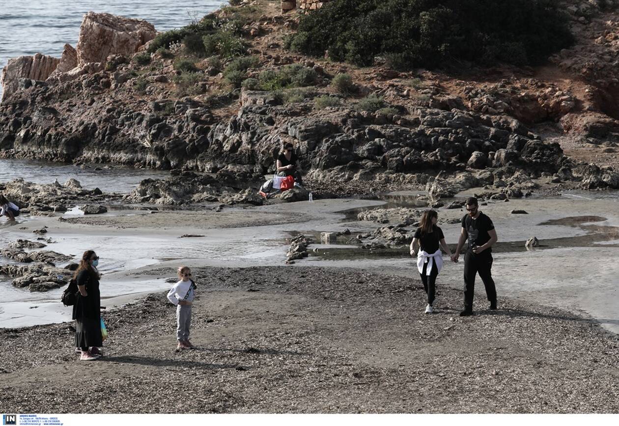 Άμπωτη στο Καβούρι