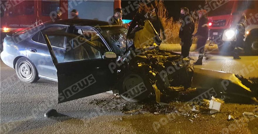 Το τροχαίο ατύχημα του νεκρού αστυνομικού.