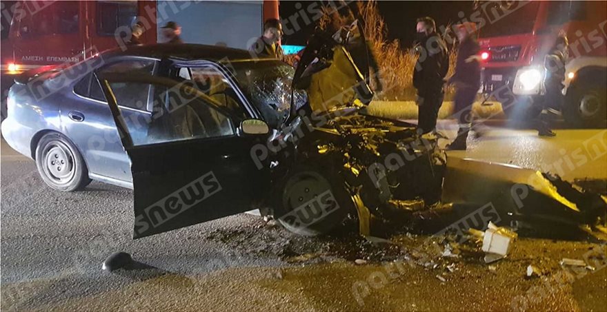 Το τροχαίο ατύχημα του νεκρού αστυνομικού.