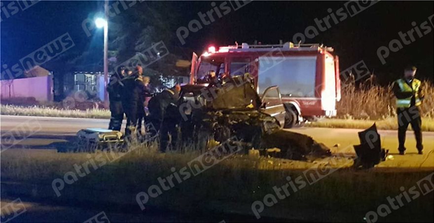 Το τροχαίο ατύχημα του νεκρού αστυνομικού.