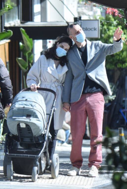 Δανάη Σκιάδη και Νικόλας Παπαγιάννης βόλτα