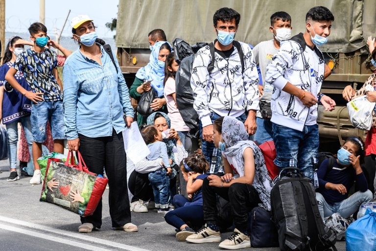 Μετανάστες Μυτιλήνη