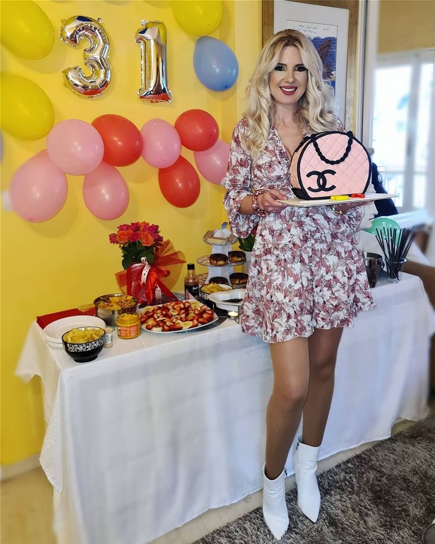 Η τούρτα υπερπαραγωγή της Σοφίας Μαριόλα 