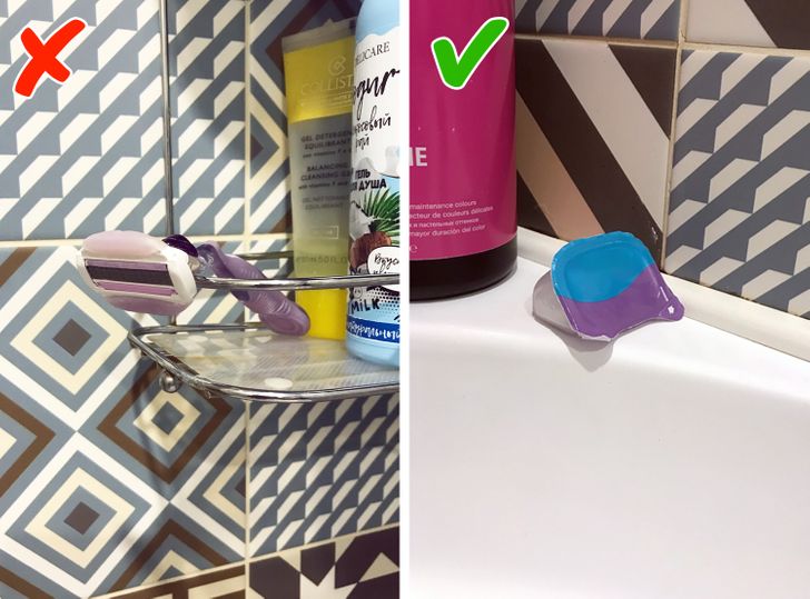 Ξυραφάκι στο μπάνιο