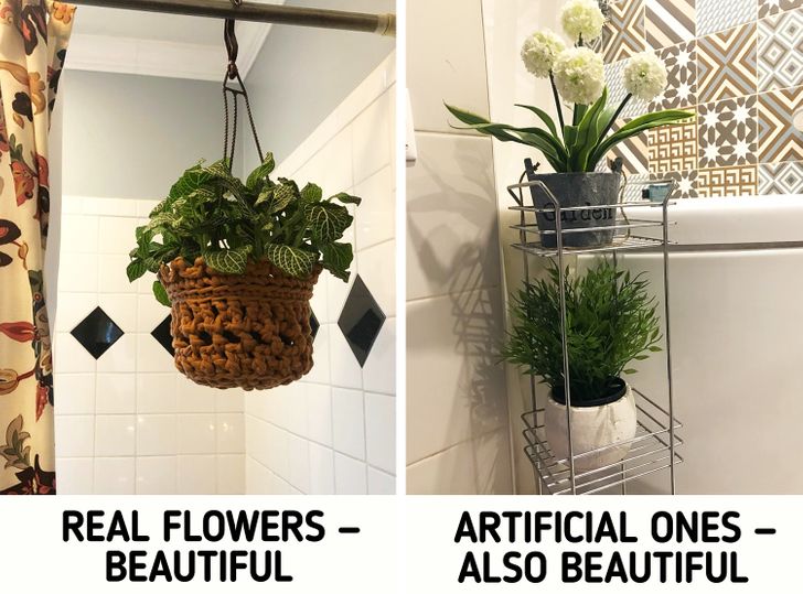 Φυτά εσωτερικού χώρου στο μπάνιο