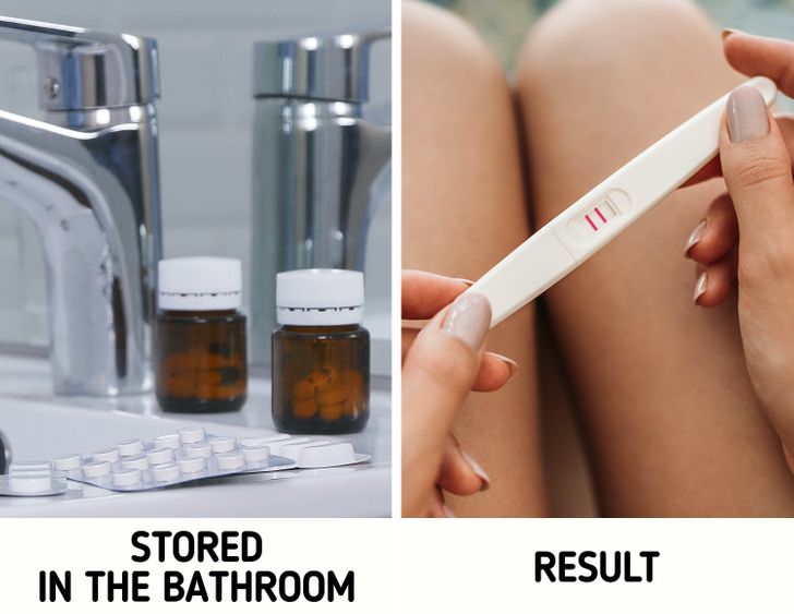 Αντισυλληπτικά χάπια και τεστ εγκυμοσύνης στο μπάνιο