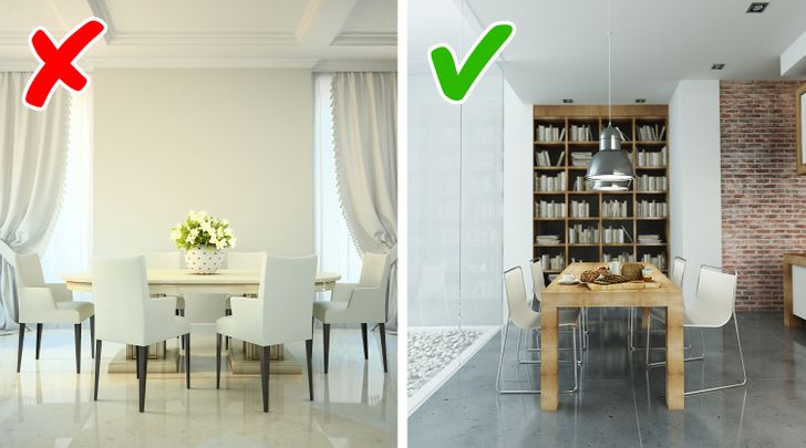 Κανόνες διακόσμησης και σκοπός χρήσης δωματίου