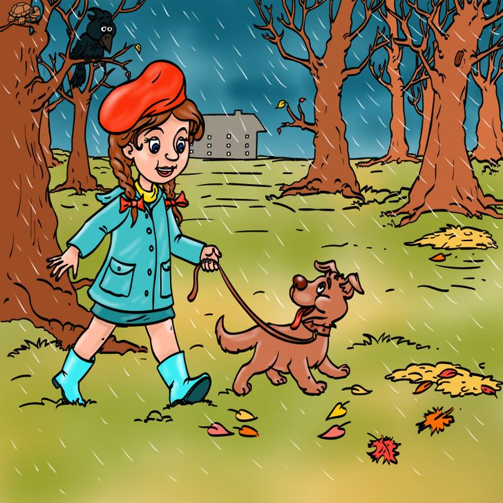 Τεστ παρατηρητικότας κοπελίτσα στο δάσος