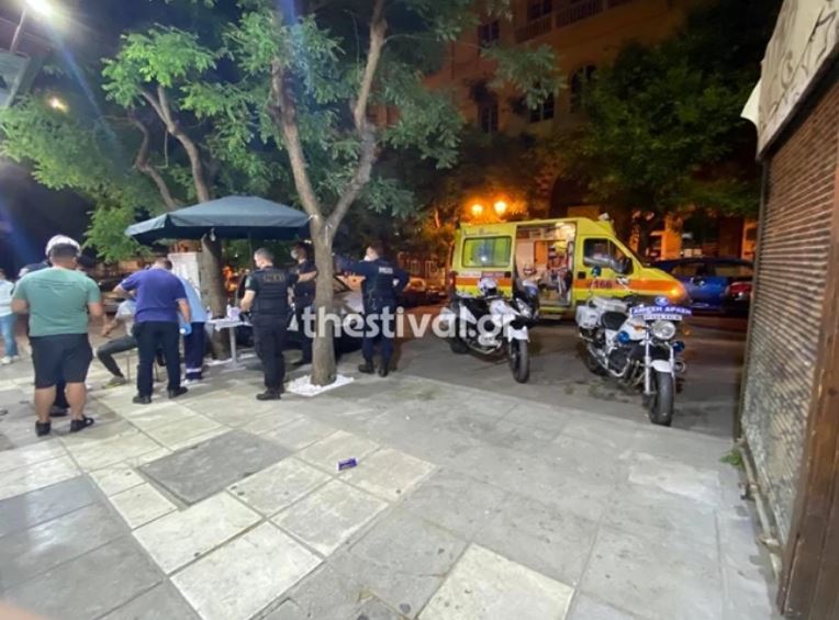 Θεσσαλονίκη αιματηρό επεισόδιο σε ταχυφαγείο