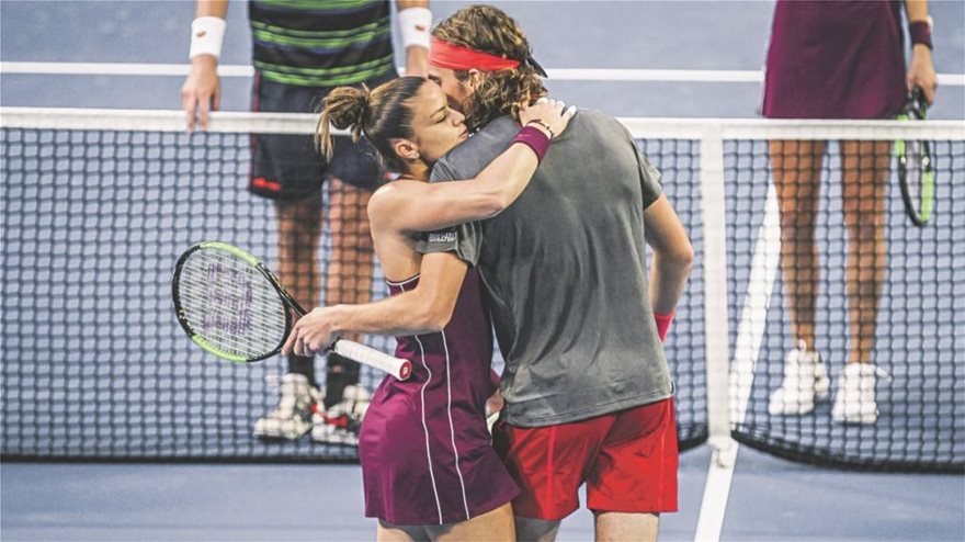 Μαρία Σάκκαρη και Στέφανος Τριτσιπάς στους 4 του Roland Garros