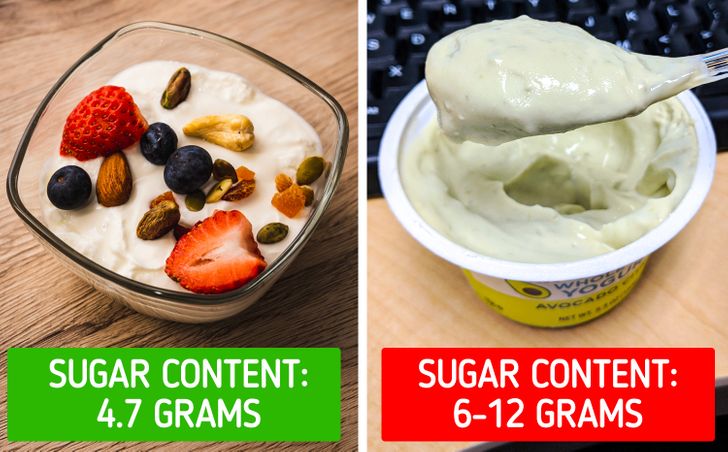 Ζάχαρη στα φαγητά : γιαούρτι χαμηλό σε λιπαρά