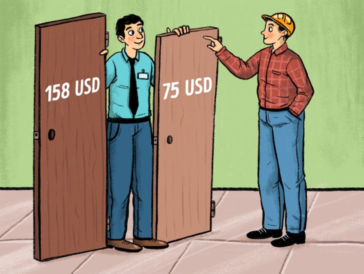 δημόσιες τουαλέτες και κατασκευή πόρτας