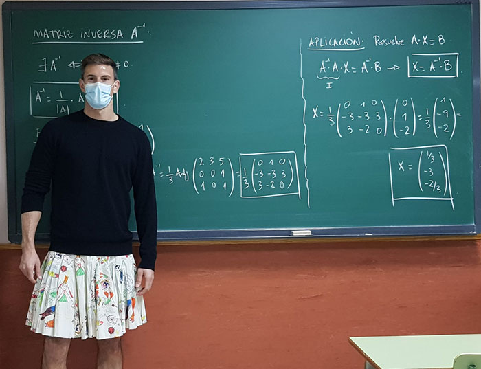 Δάσκαλοι με φούστες με φούστες