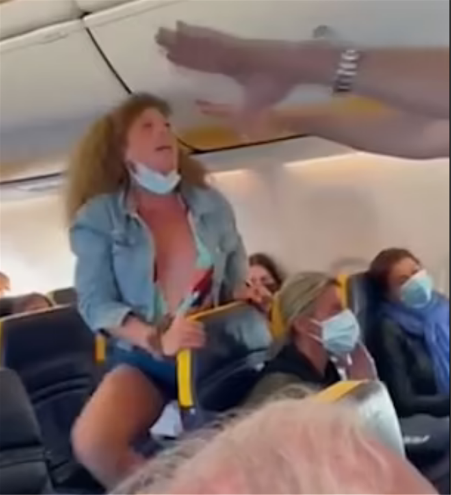 Περιστατικό σε αεροπλάνο