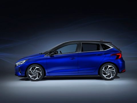 πλάγια εμφάνιση Hyundai i20