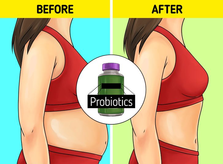 προβιοτικά και επίπεδη κοιλιά