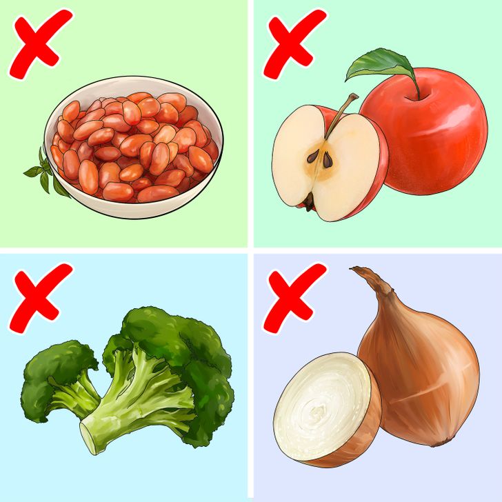 τροφές που προκαλούν πρήξιμο