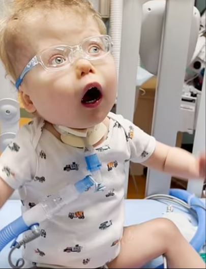 Συγκινητική στιγμή με παιδί