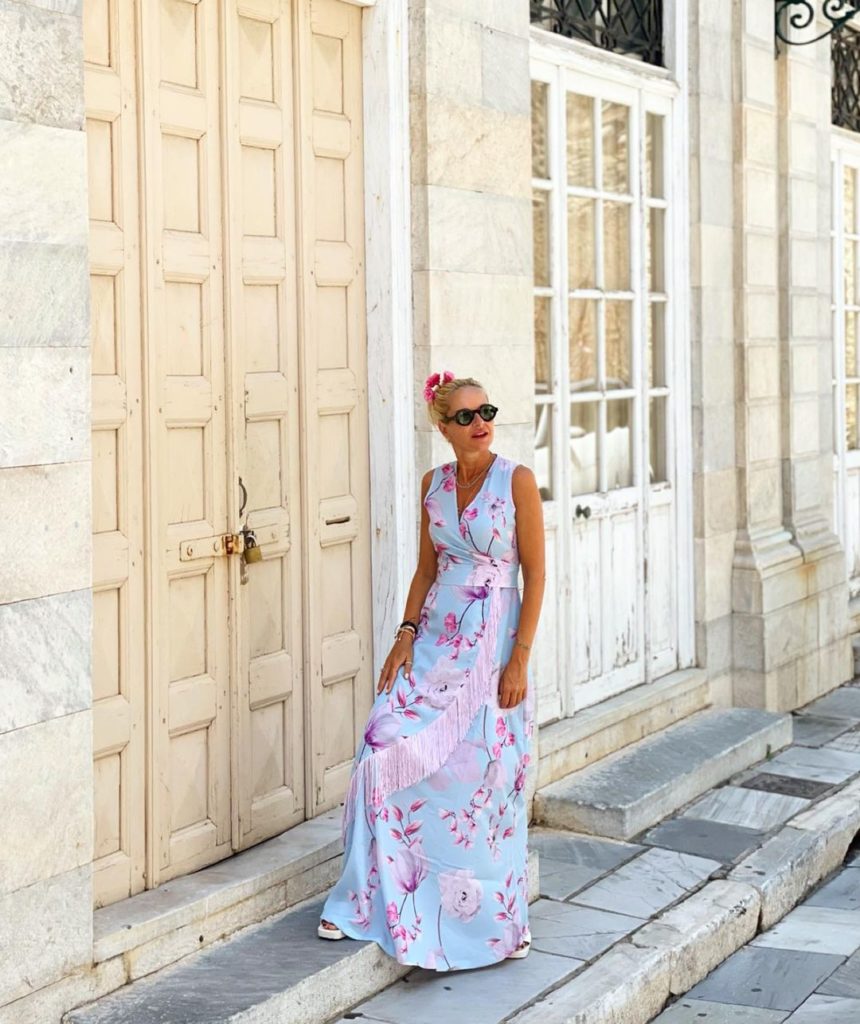 Μαρία Μπεκατώρου διακοπές 