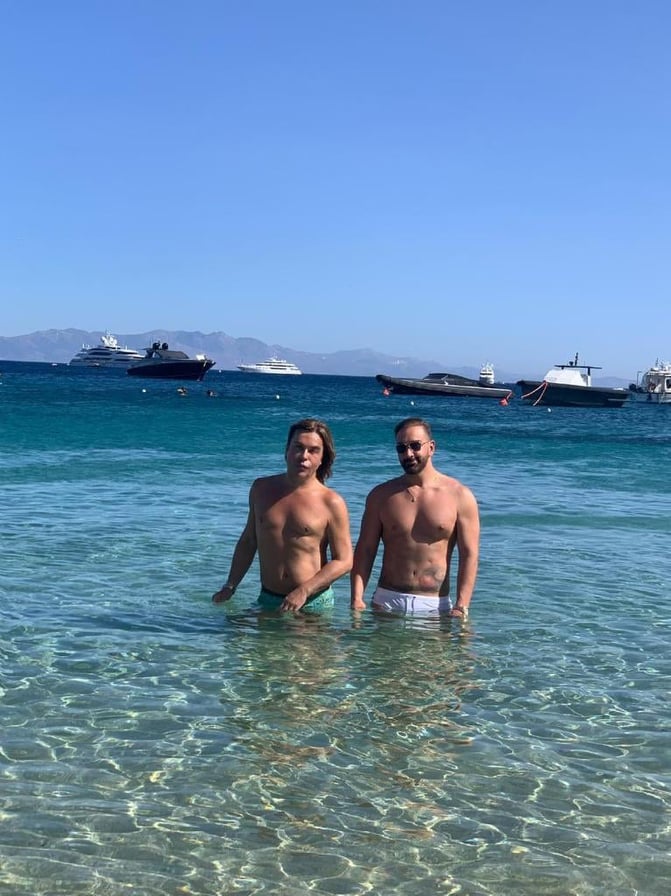 Νίκος Κοκλώνης και Τρύφωνας Σαμαράς