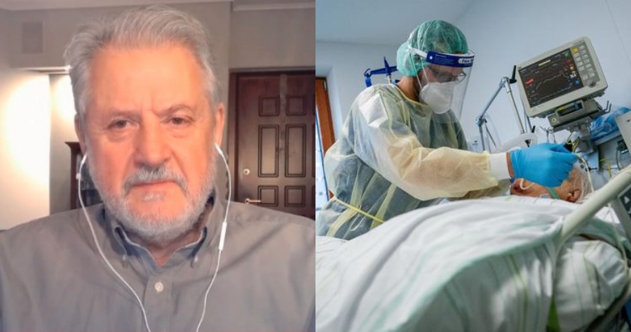 Νίκος Καπραβέλος: Ο πρώτος πλήρως εμβολιασμένος στη ΜΕΘ του Παπανικολάου