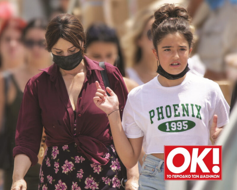 Μόνικα Μπελούτση διακοπές στην Πάρο 