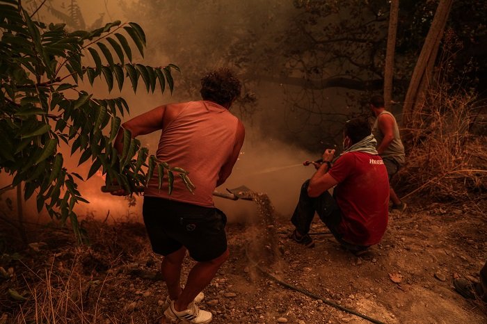Φωτιά στην Εύβοια