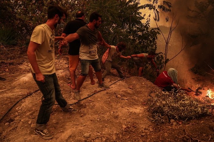 Φωτιά στην Εύβοια