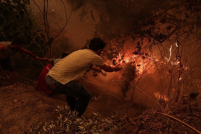 Φωτιά στην Εύβοια