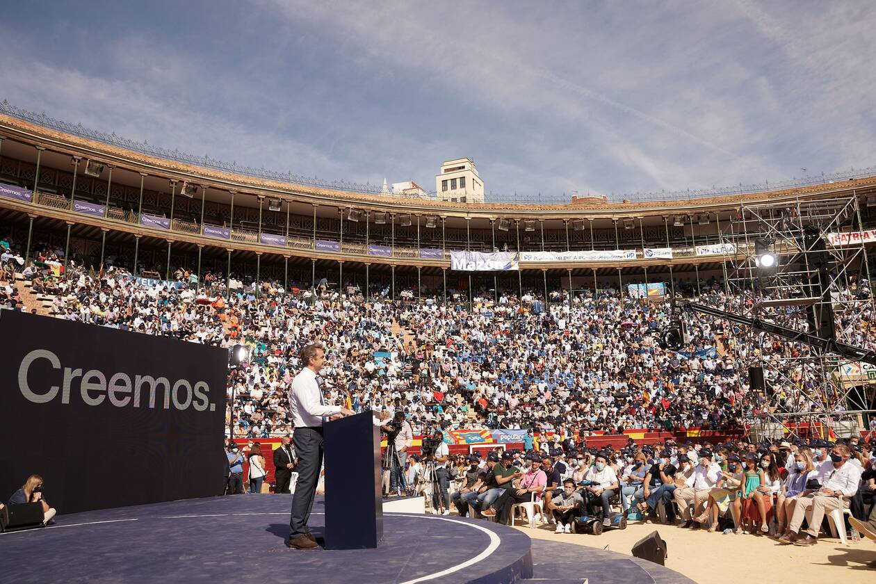 Ο Κυριάκος Μητσοτάκης στην Ισπανία 