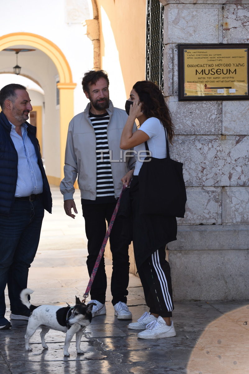 Τόνια Σωτηροπούλου Κωστής Μαραβέγιας στην Ύδρα