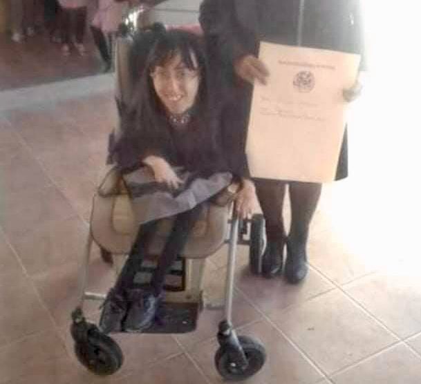 Χριστίνα - Αρετή τετραπληγία 