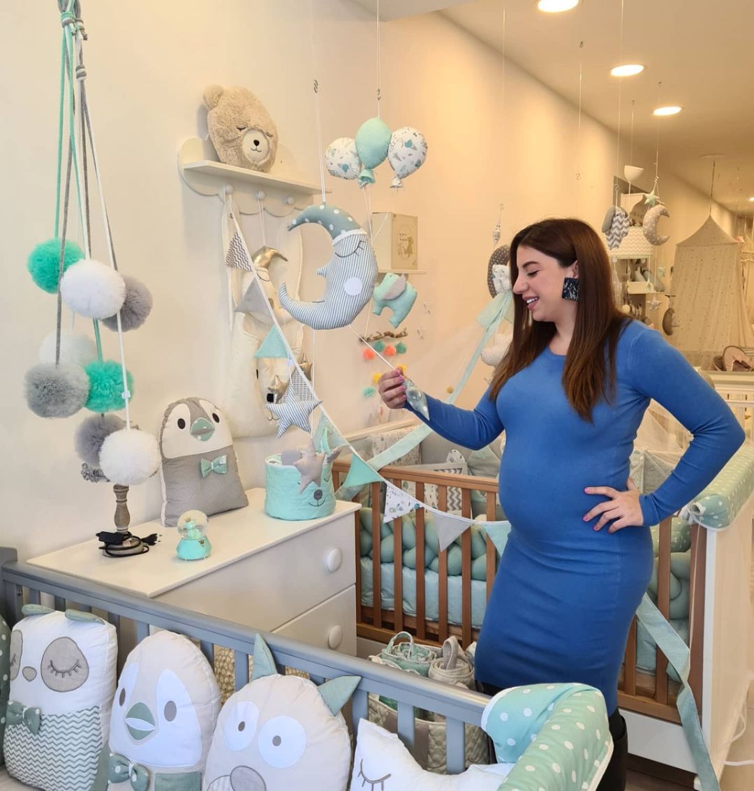 Μελίνα Μακρή έγκυος