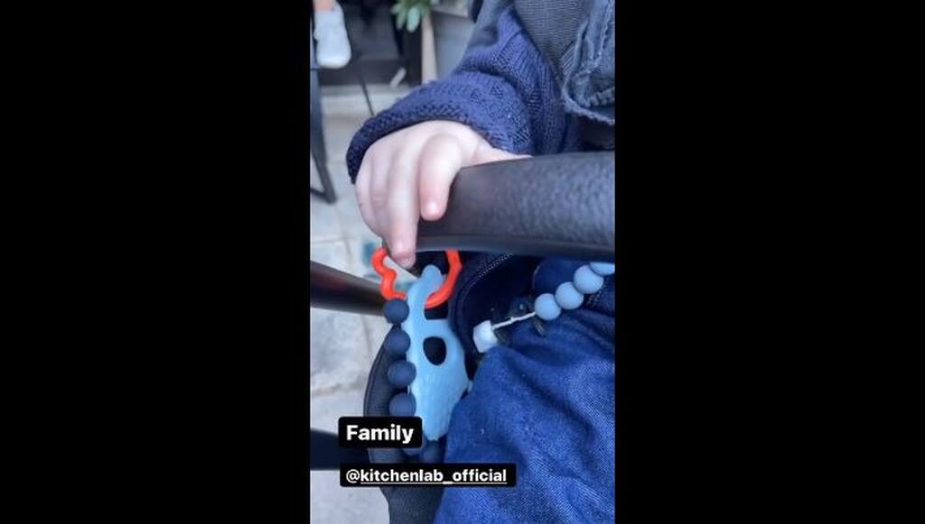 Αχιλλέας Πετρετζίκης βόλτα με τον μπαμπά του 