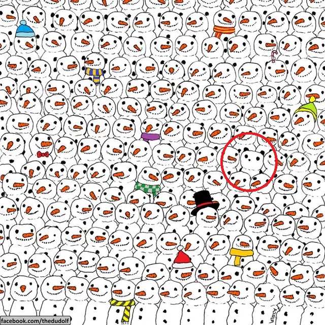 Χριστουγεννιάτικο τεστ παρατηρητικότητας 