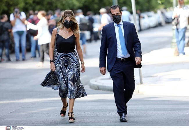 Θάνος Πλεύρης σύζυγος 