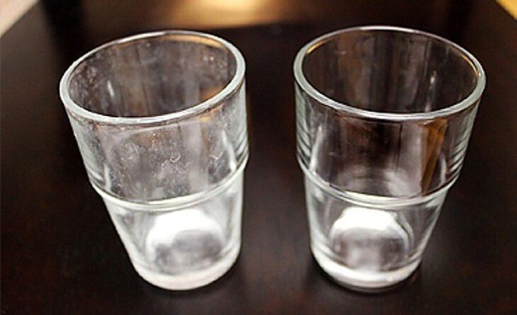 Θαμπά ποτήρια στο πλυντήριο πιάτων 