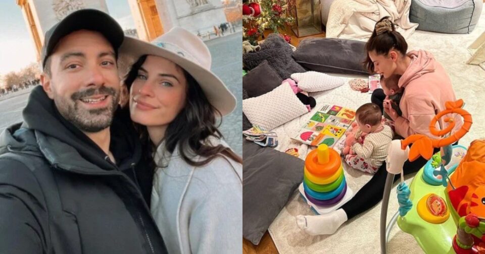 Η Χριστίνα Μπόμπα ξεκίνησε γιόγκα με τις δίδυμες κόρες της - Η φωτογραφία που έκανε το Instagram να «λιώσει»