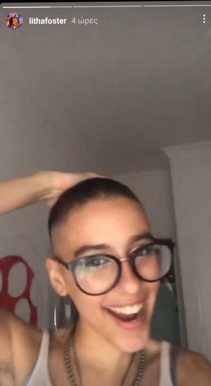 Η κόρη της Ματθίλδης Μαγγίρα ξύρισε το κεφάλι της 