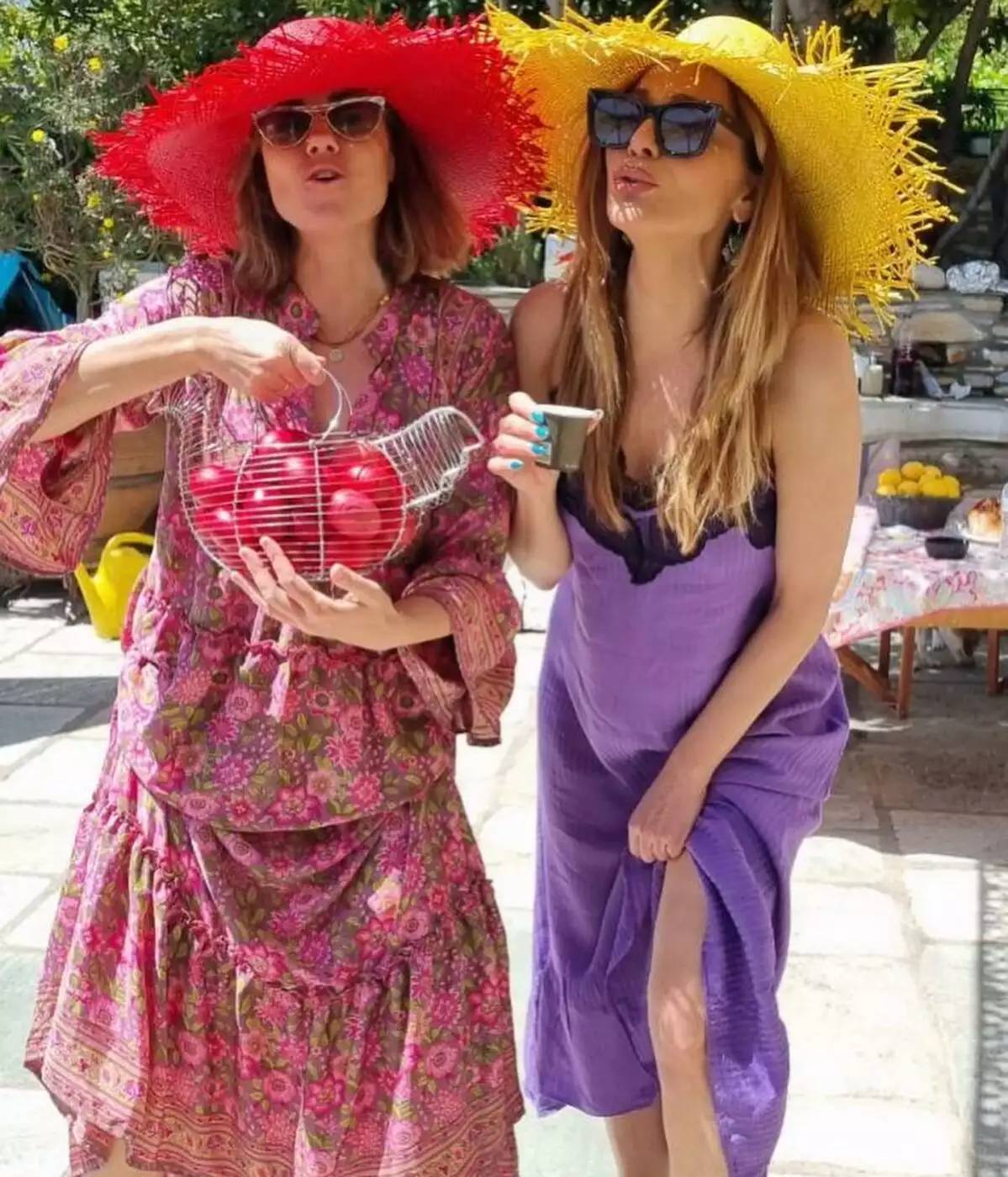 Δέσποινα Βανδή και Βασίλης Μπισμπίκης στο Πήλιο