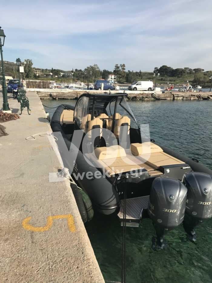 Το σκάφος της Ελένης Μενεγάκη