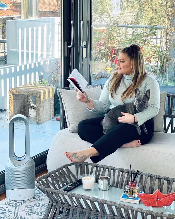 Δανάη Μπάρκα σπίτι 