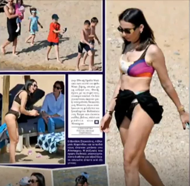 Ολυμπία Χοψονίδου καλλίγραμμο κορμί 