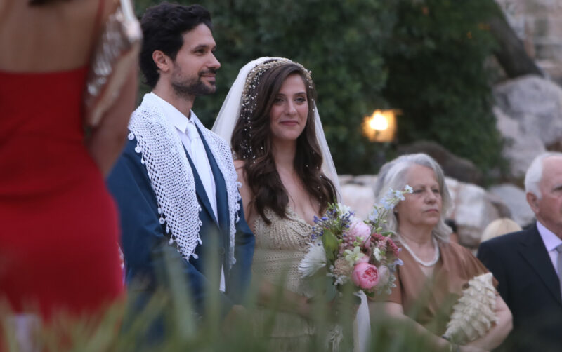 Ορφέας Αυγουστίδης και Γεωργία Κρασσά γάμος