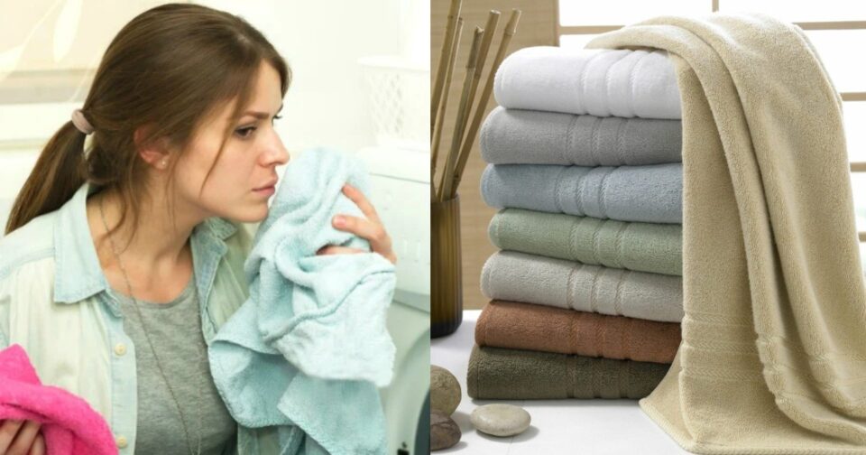 Πετσέτες που μοσχοβολούν: Το "μαγικό" υλικό που όλοι έχουμε στο σπίτι και εξαφανίζει  μούχλα και δυσάρεστες