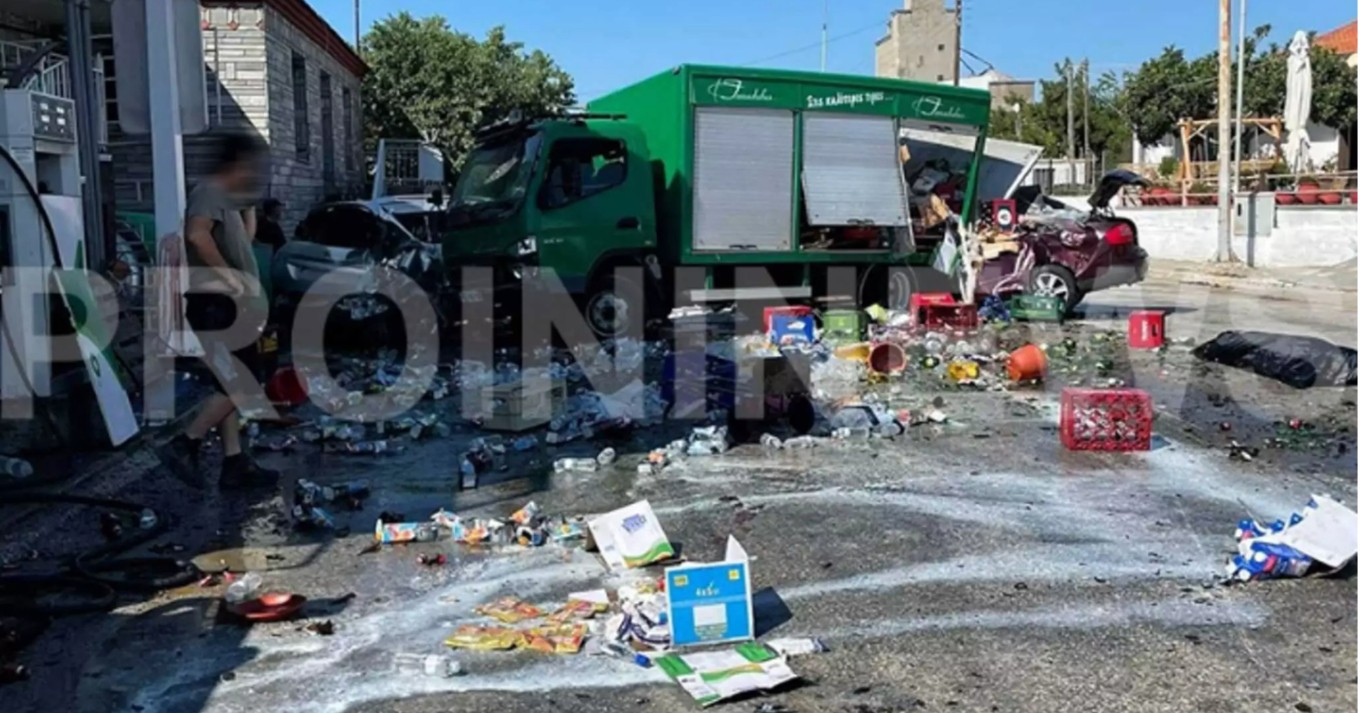 Τροχαίο δυστύχημα στην Καβάλα 